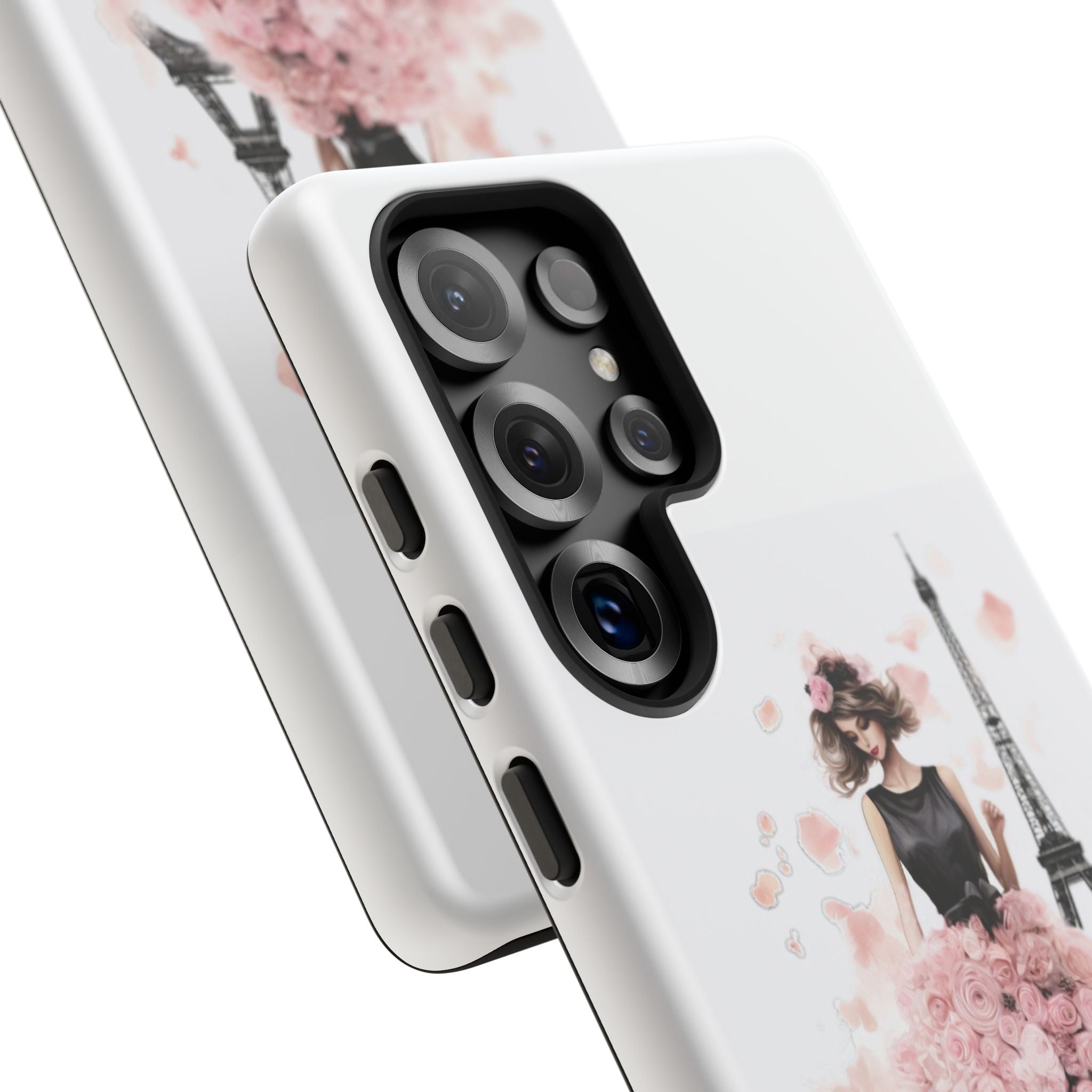 Paris Fashion Girl Phone Case | Tough Case Printify