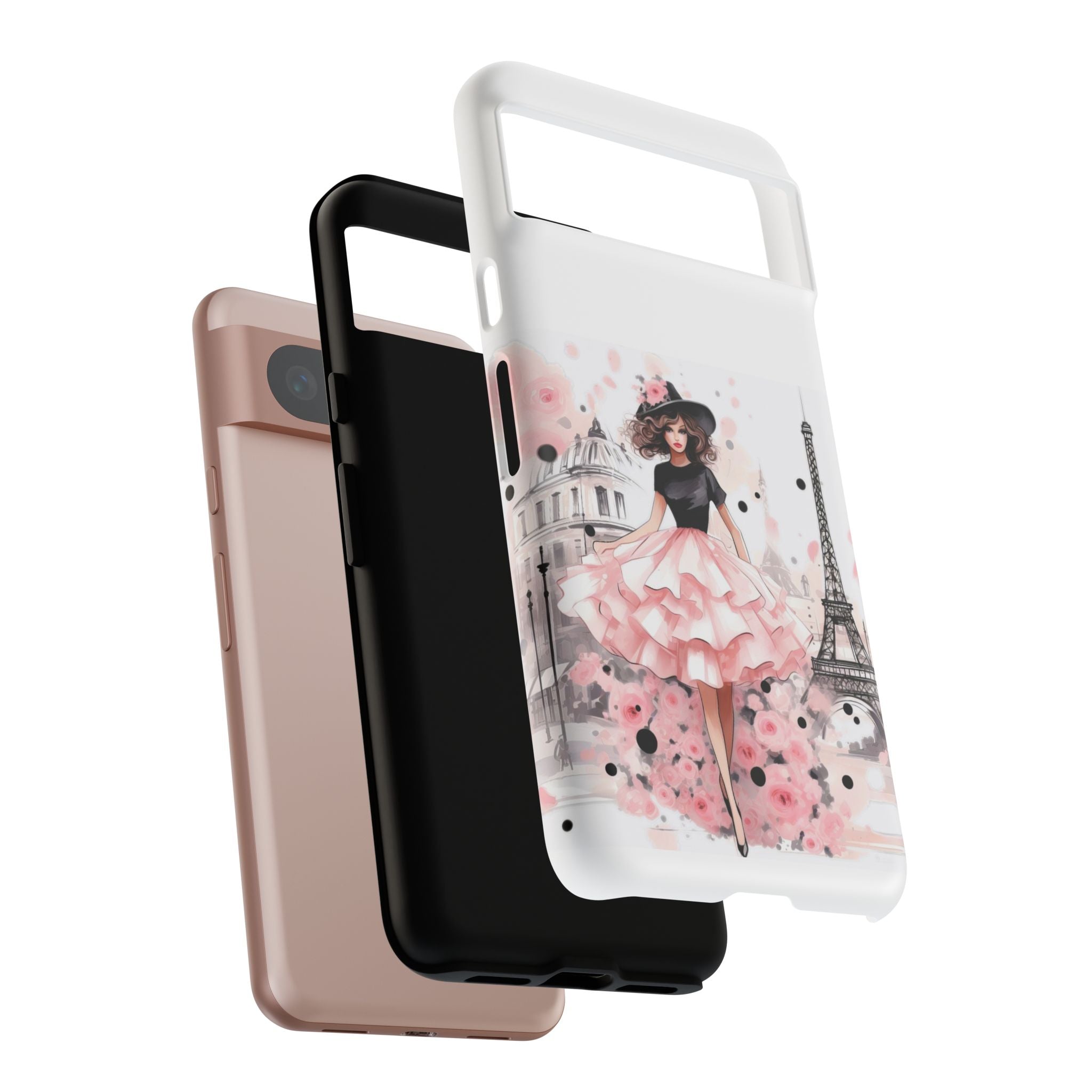 Paris Fashion Illustration Phone Case | Tough Case Printify