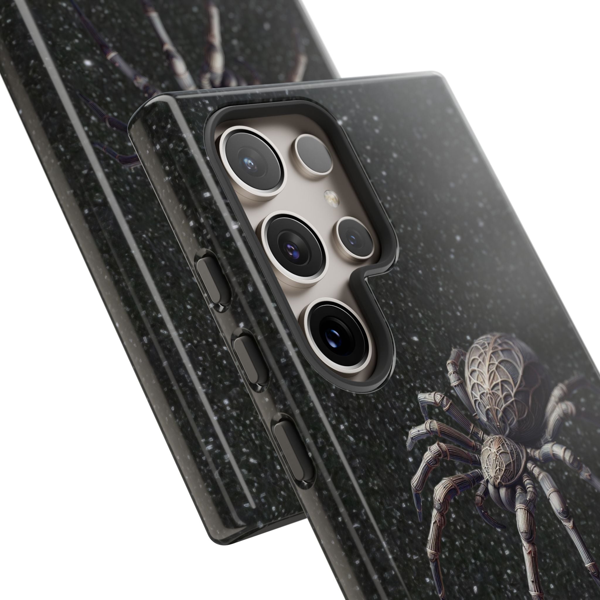 Spider Night Tough Phone Case — Dark Space Tarantula iPhone Cover Printify