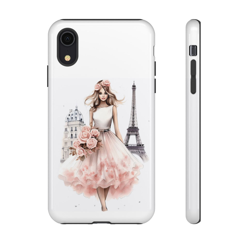 Parisian Ballerina Bouquet phone case | Tough Cases Printify