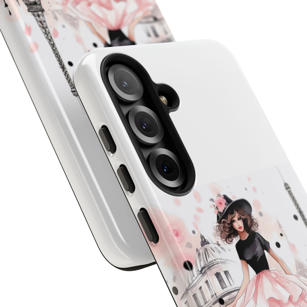 Paris Fashion Illustration Phone Case | Tough Case Printify
