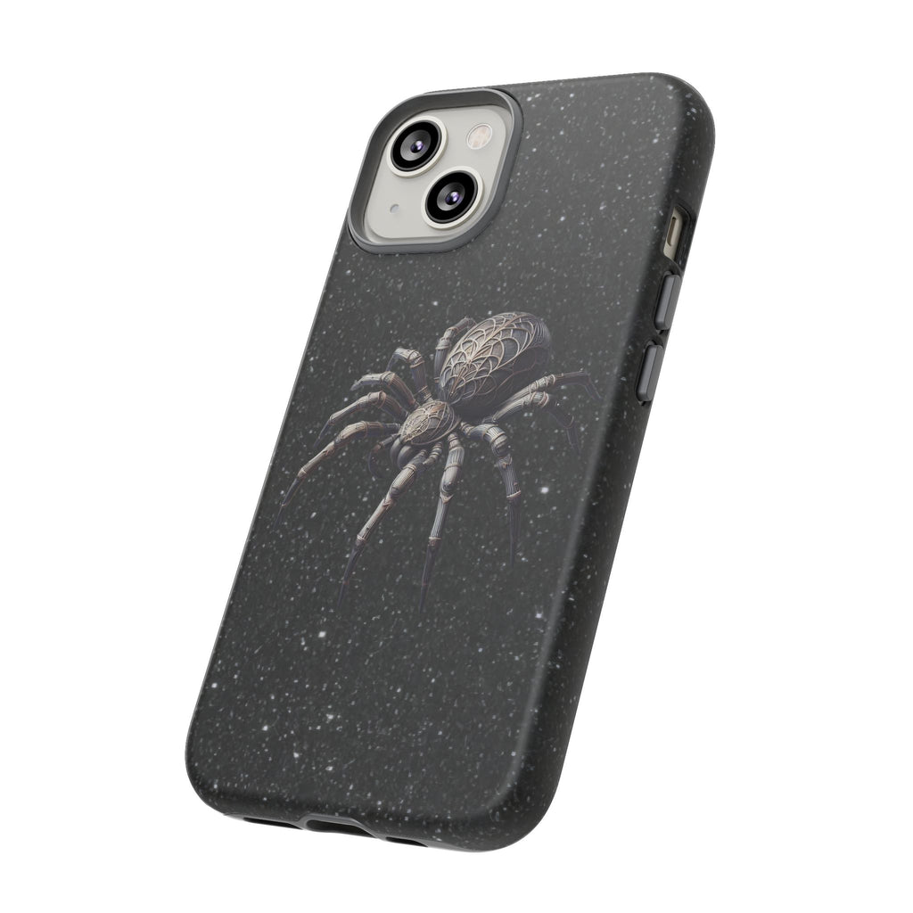 Spider Night Tough Phone Case — Dark Space Tarantula iPhone Cover Printify