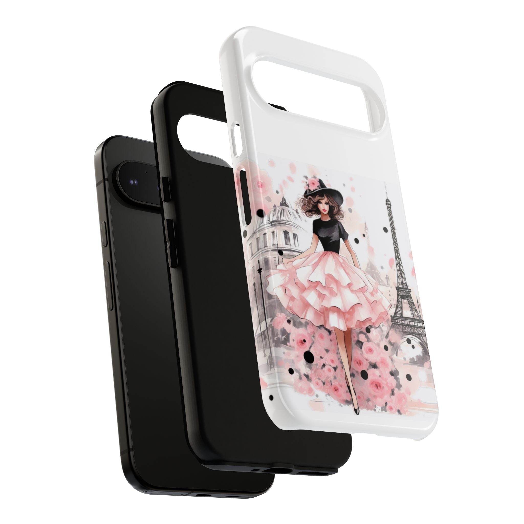 Paris Fashion Illustration Phone Case | Tough Case Printify