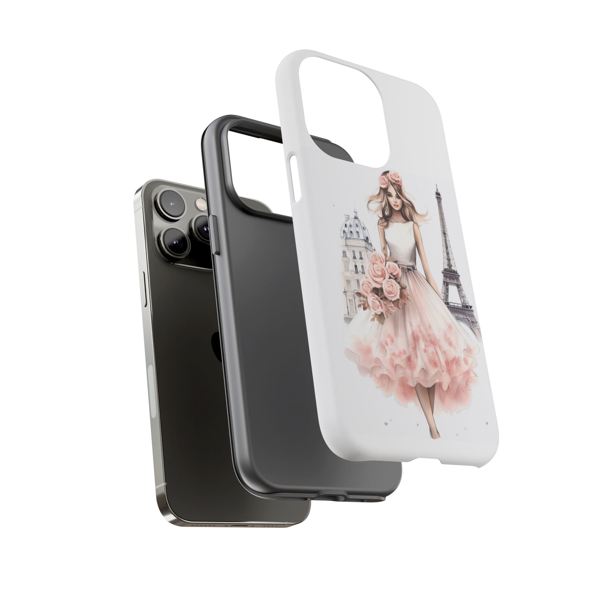 Parisian Ballerina Bouquet phone case | Tough Cases Printify