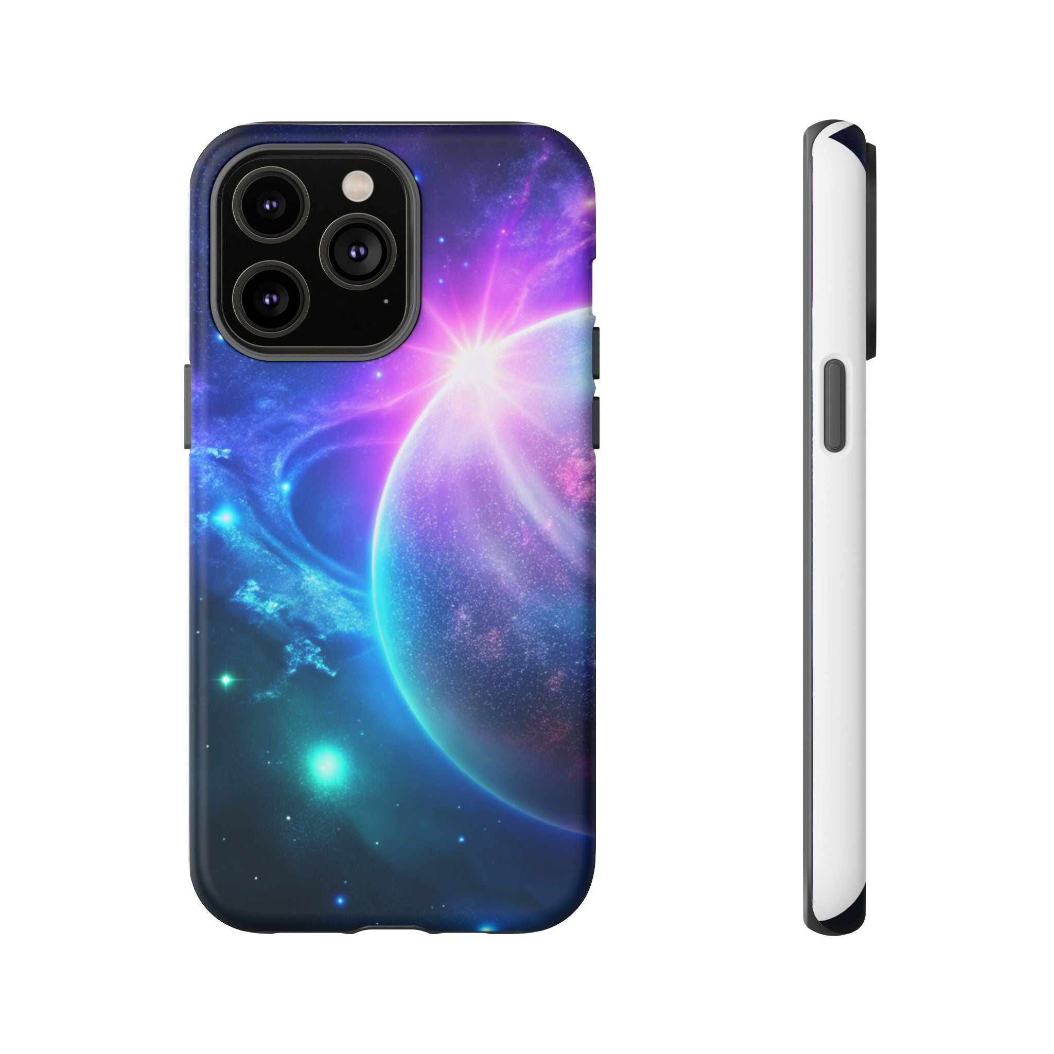 Galaxy Nebula Space Phone Case | Planet Sparkle Tough Case Printify