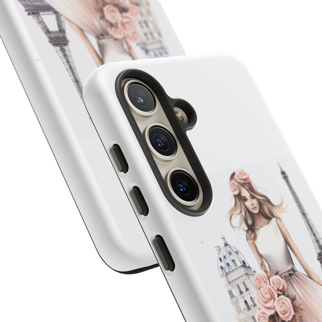 Parisian Ballerina Bouquet phone case | Tough Cases Printify