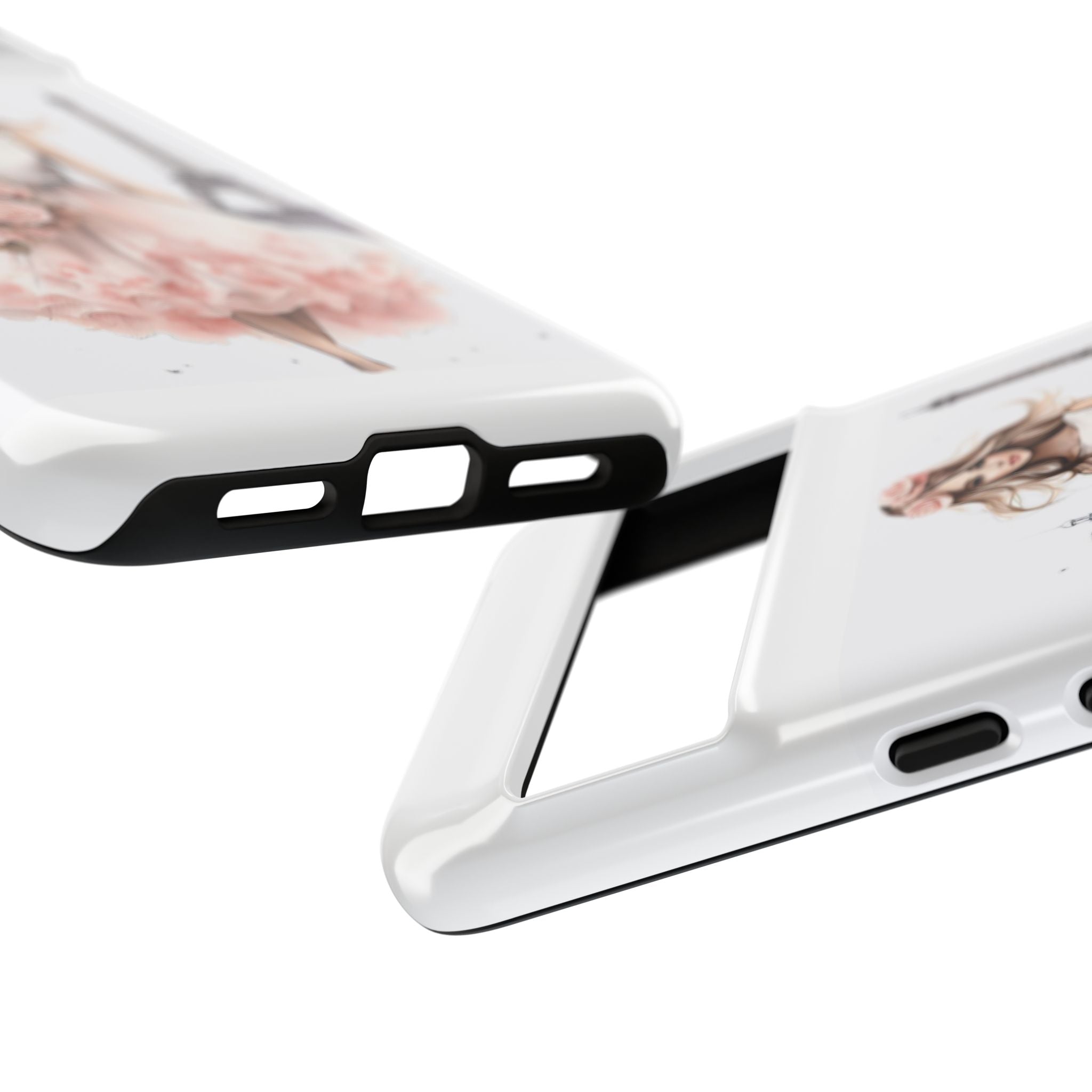 Parisian Ballerina Bouquet phone case | Tough Cases Printify