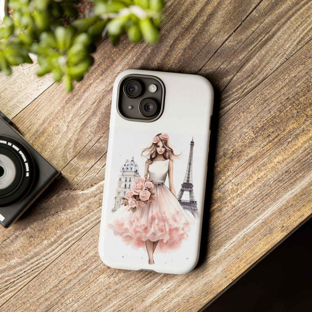 Parisian Ballerina Bouquet phone case | Tough Cases Printify