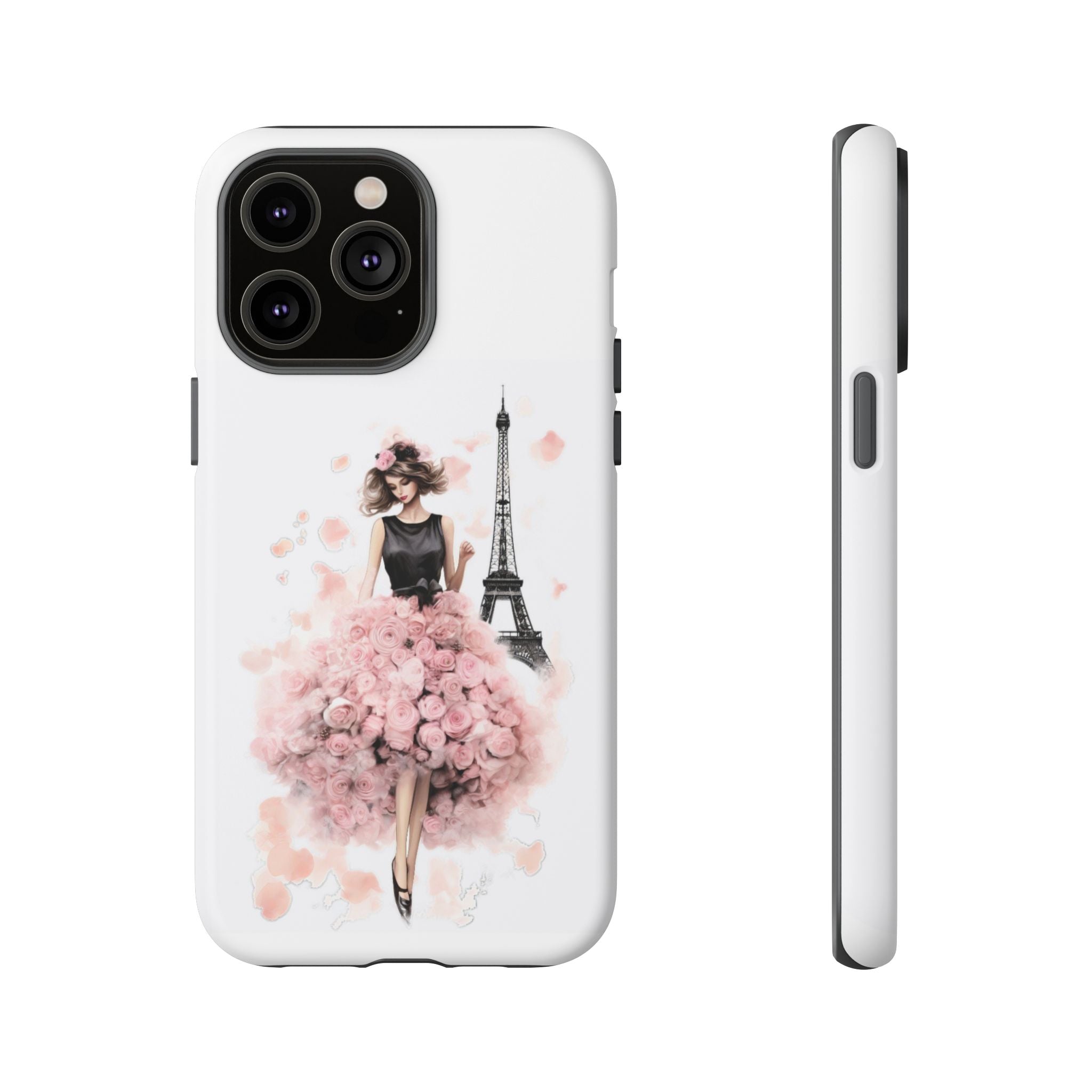Paris Fashion Girl Phone Case | Tough Case Printify