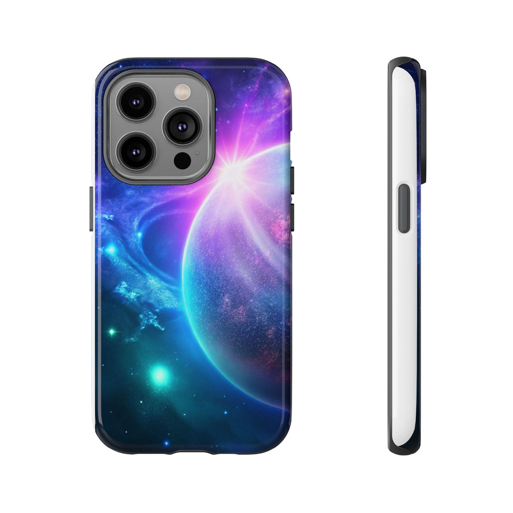 Galaxy Nebula Space Phone Case | Planet Sparkle Tough Case Printify