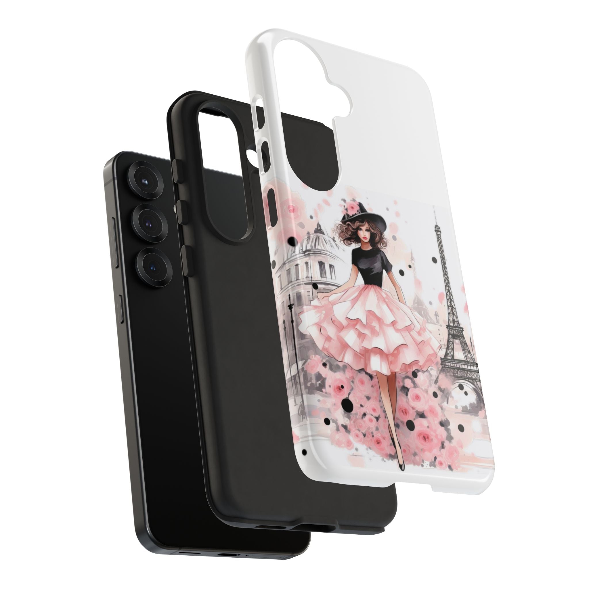 Paris Fashion Illustration Phone Case | Tough Case Printify