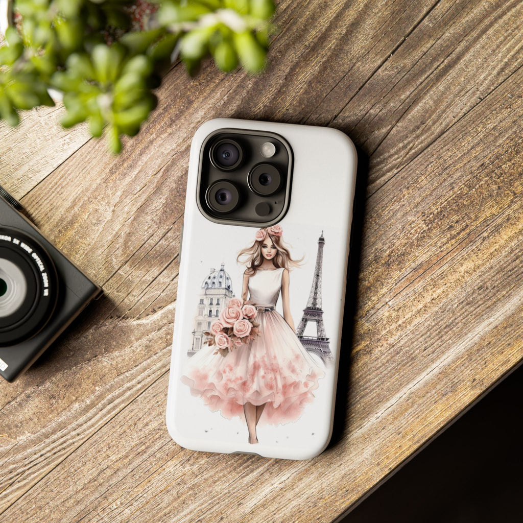 Parisian Ballerina Bouquet phone case | Tough Cases Printify