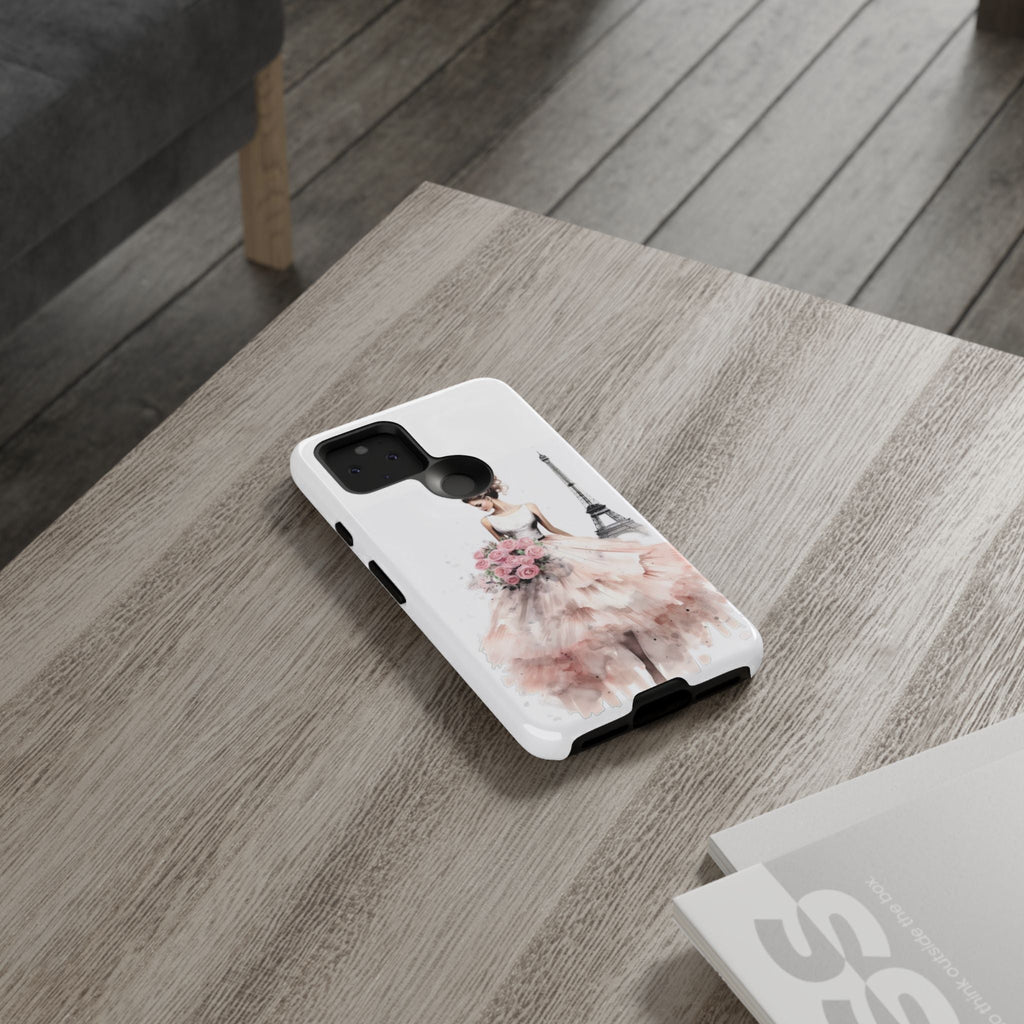 Parisian Ballerina Bouquet phone case | Tough Case Printify