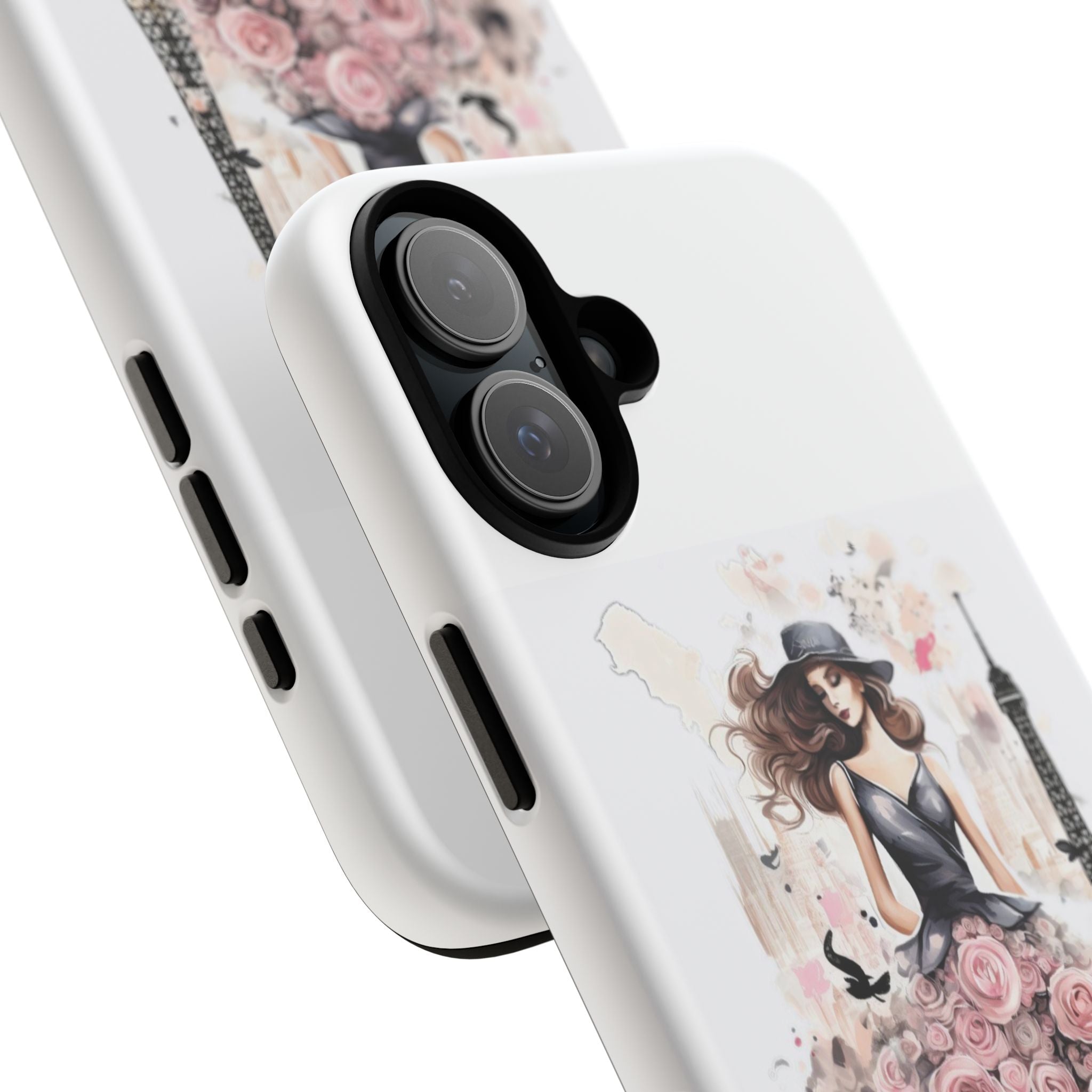 Parisian Rose Dress phone case | iPhone & Samsung slim protective case Printify