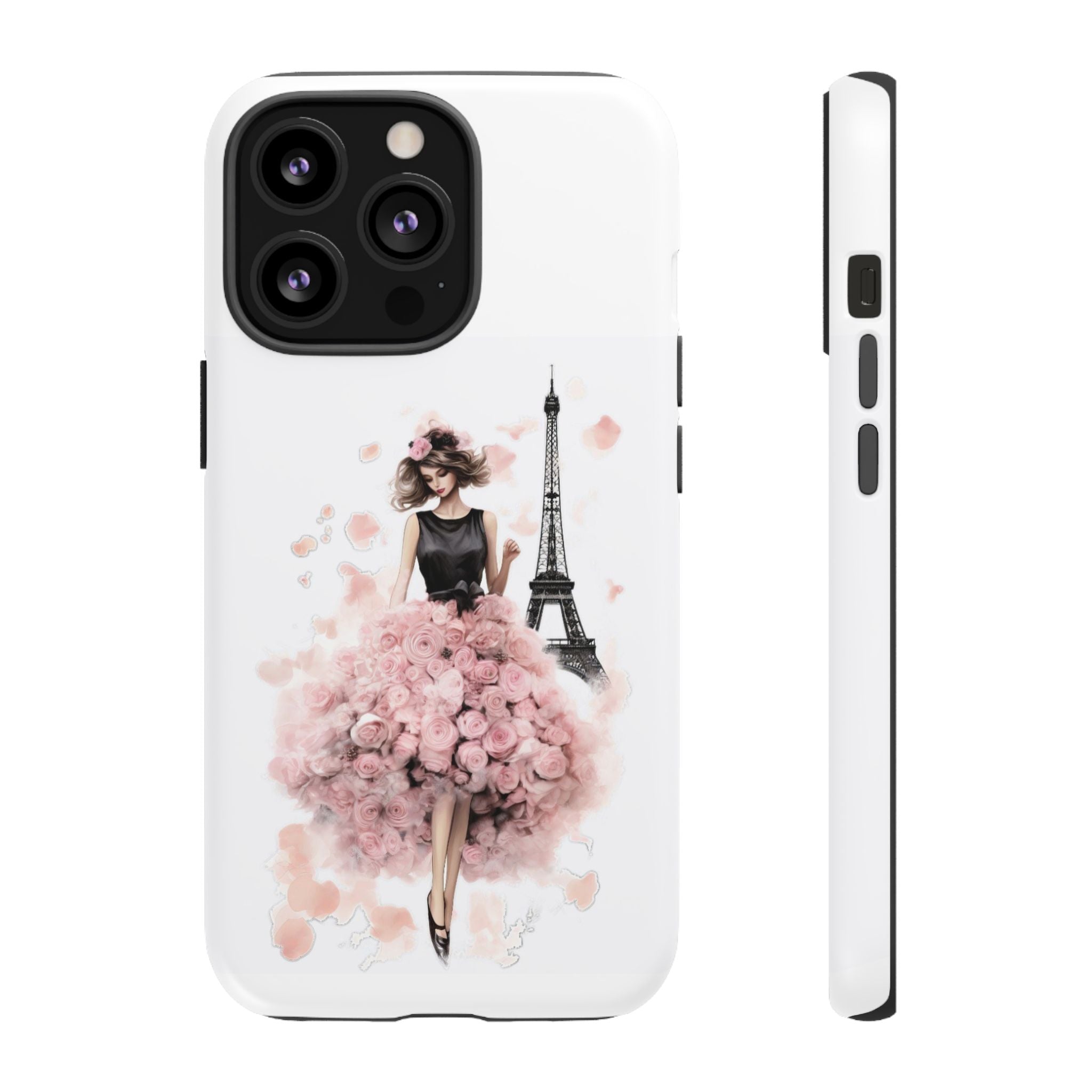 Paris Fashion Girl Phone Case | Tough Case Printify