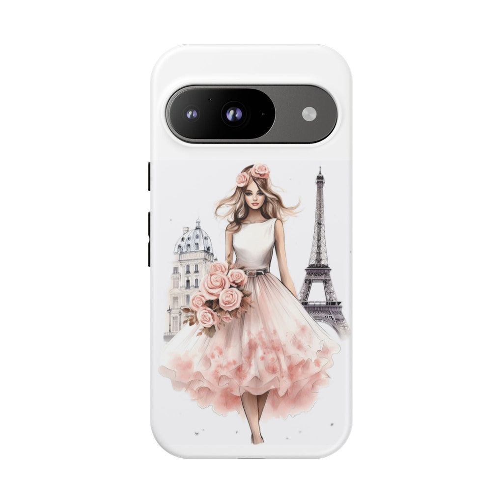 Parisian Ballerina Bouquet phone case | Tough Cases Printify