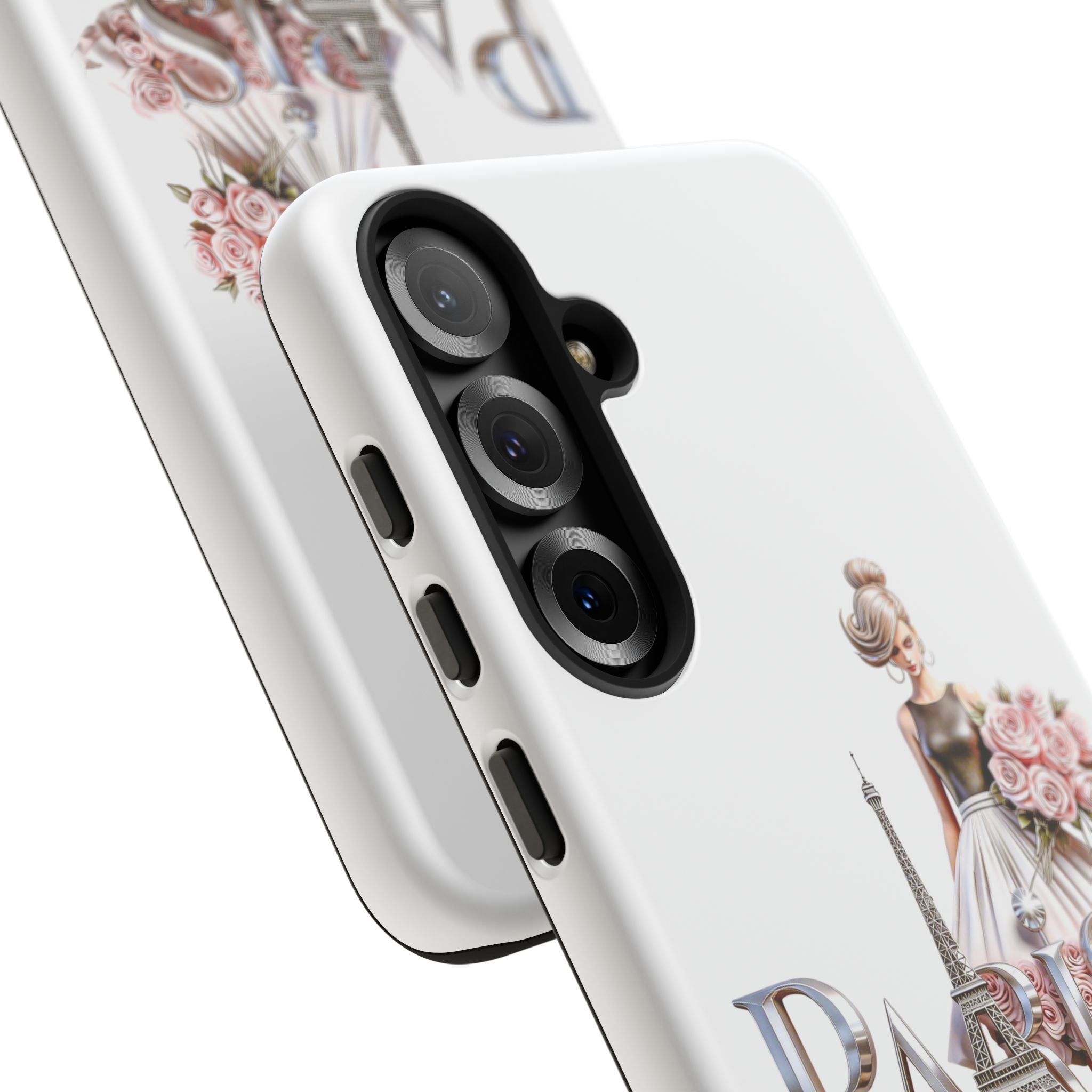 Phone Case | Eiffel Tower Floral Fashion Design Printify