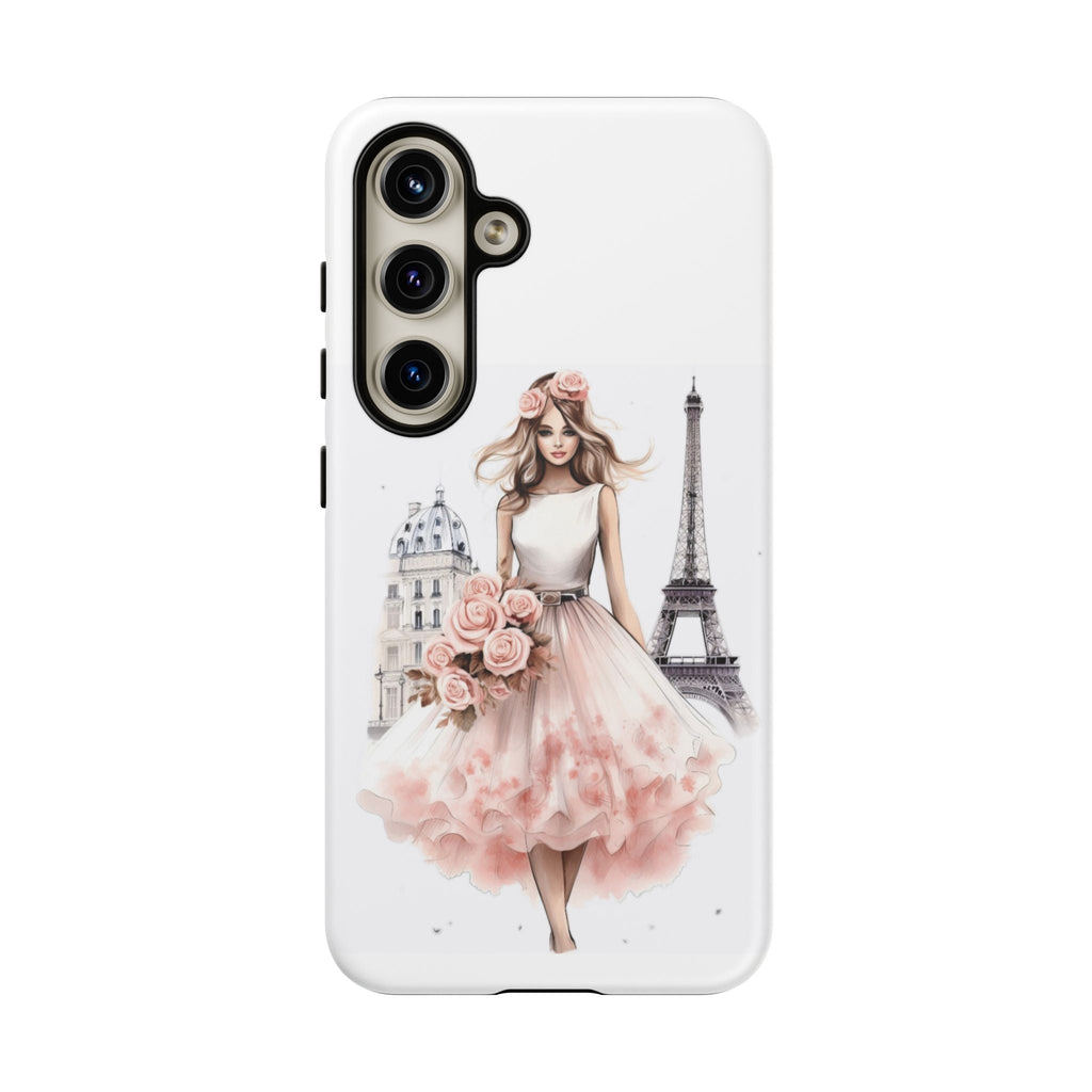Parisian Ballerina Bouquet phone case | Tough Cases Printify