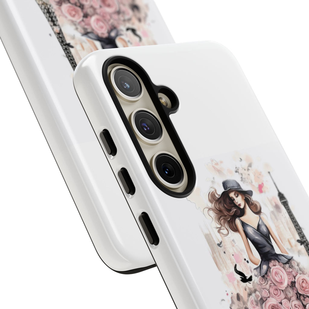 Parisian Rose Dress phone case | iPhone & Samsung slim protective case Printify