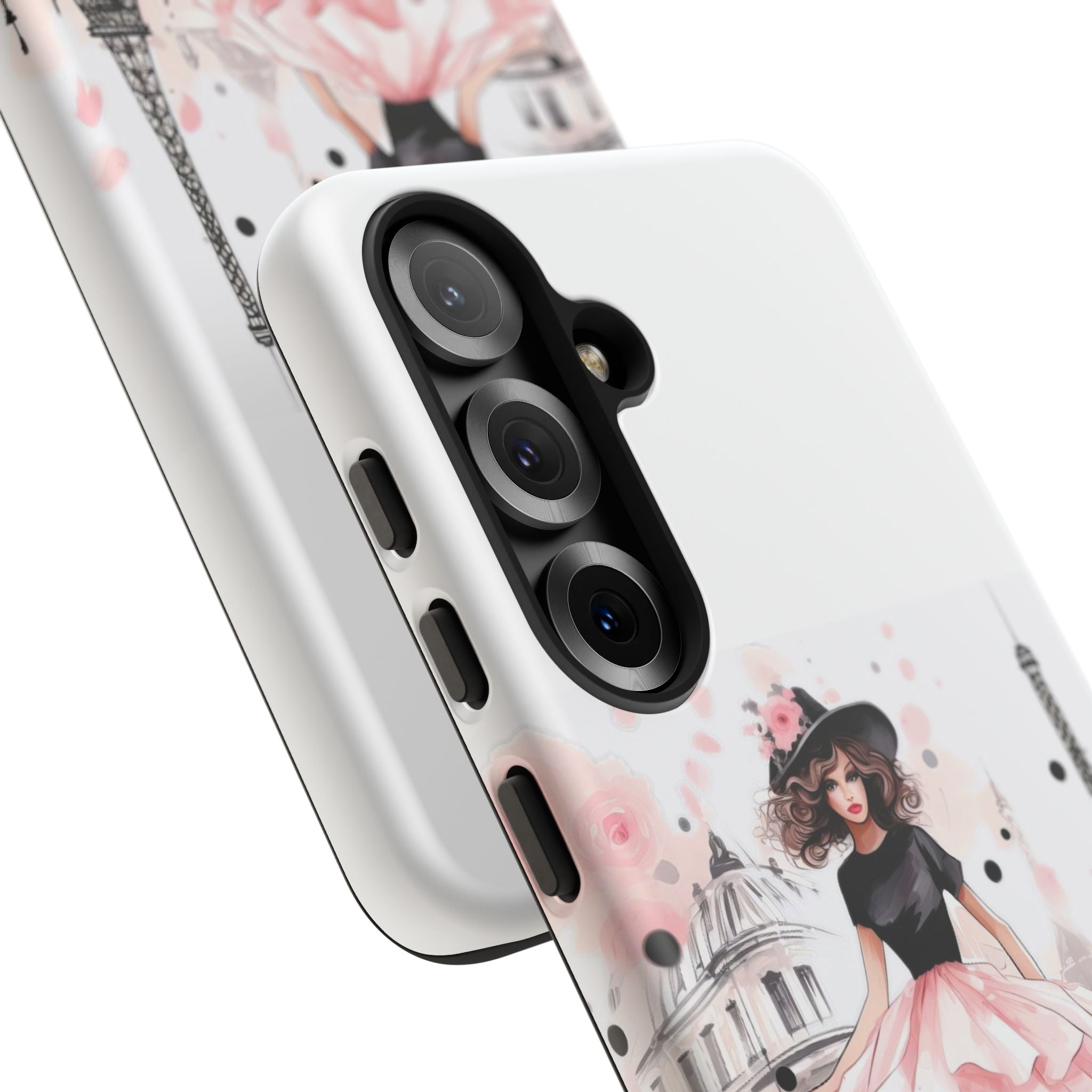 Paris Fashion Illustration Phone Case | Tough Case Printify