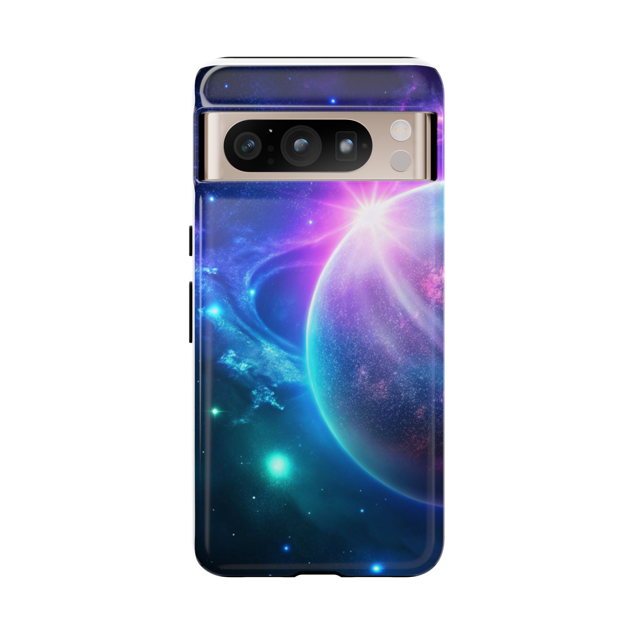 Galaxy Nebula Space Phone Case | Planet Sparkle Tough Case Printify
