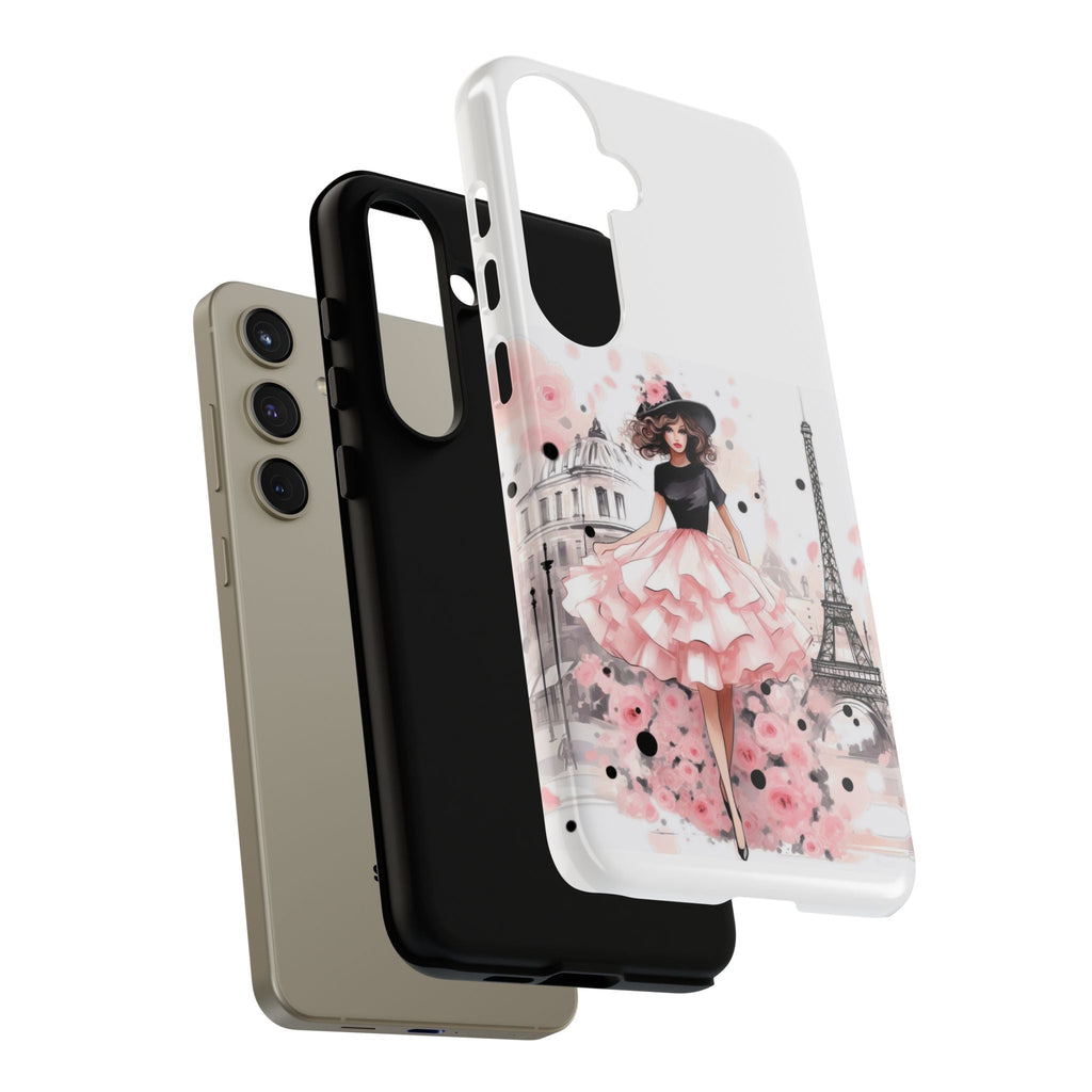 Paris Fashion Illustration Phone Case | Tough Case Printify