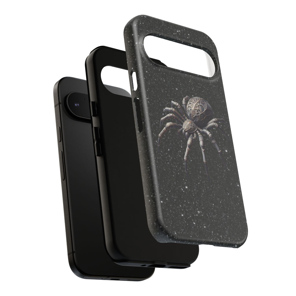 Spider Night Tough Phone Case — Dark Space Tarantula iPhone Cover Printify