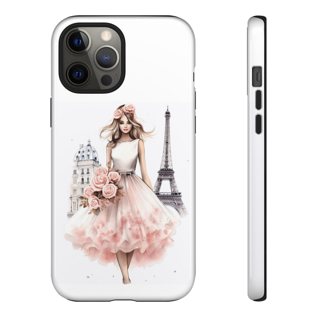 Parisian Ballerina Bouquet phone case | Tough Cases Printify