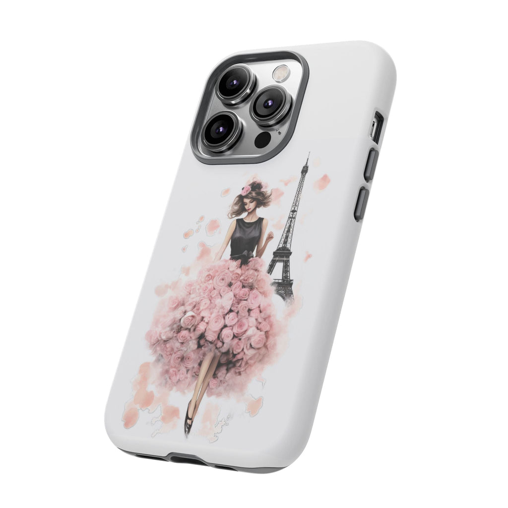 Paris Fashion Girl Phone Case | Tough Case Printify