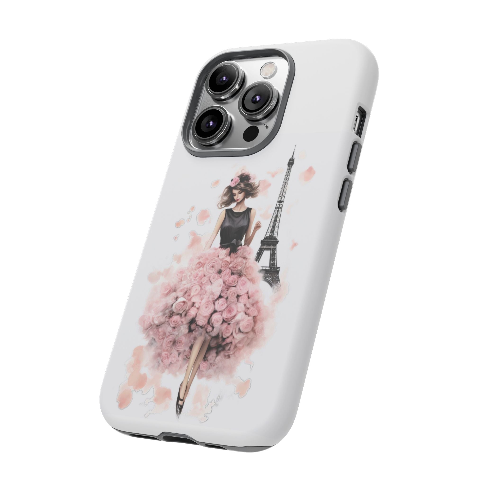 Paris Fashion Girl Phone Case | Tough Case Printify