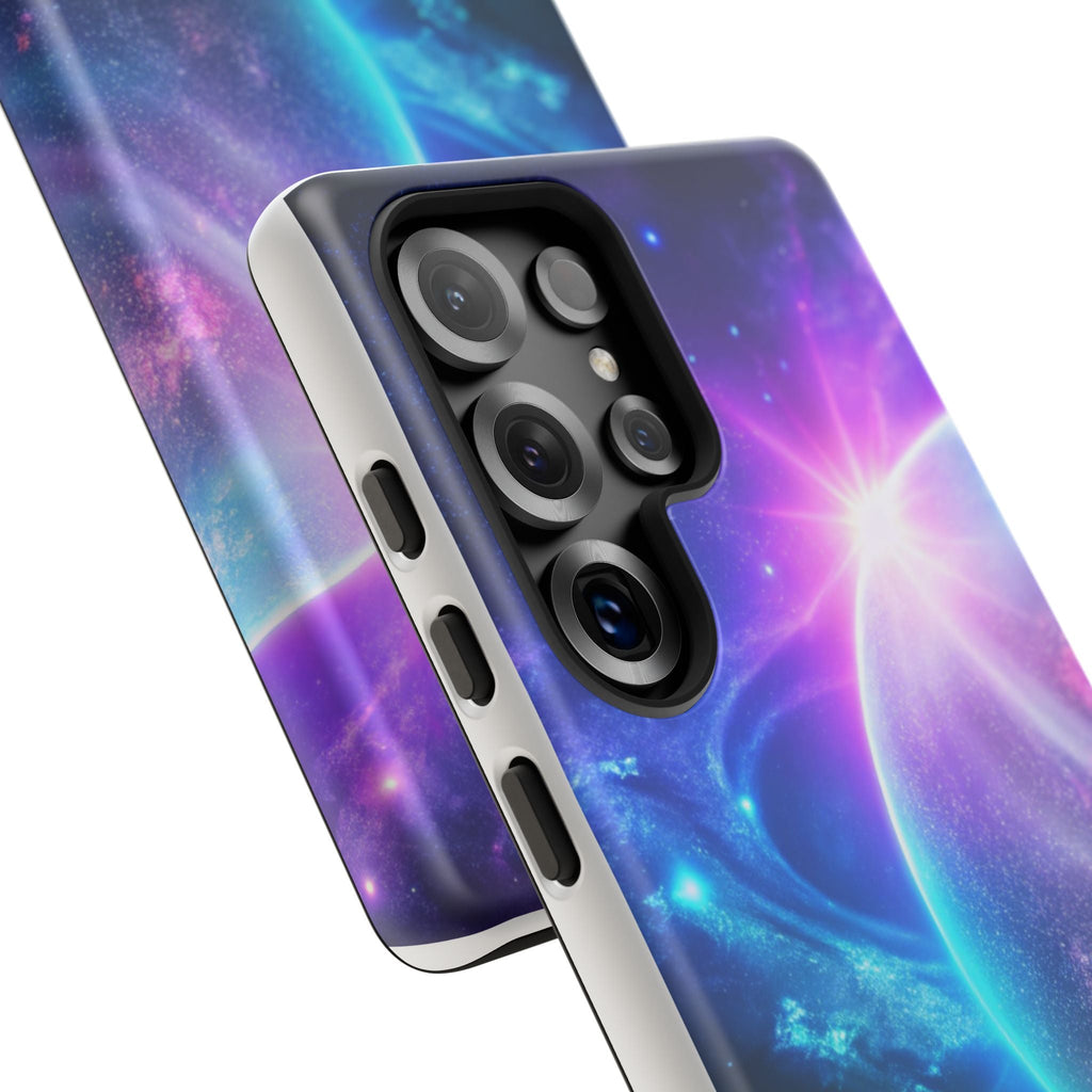 Galaxy Nebula Space Phone Case | Planet Sparkle Tough Case Printify