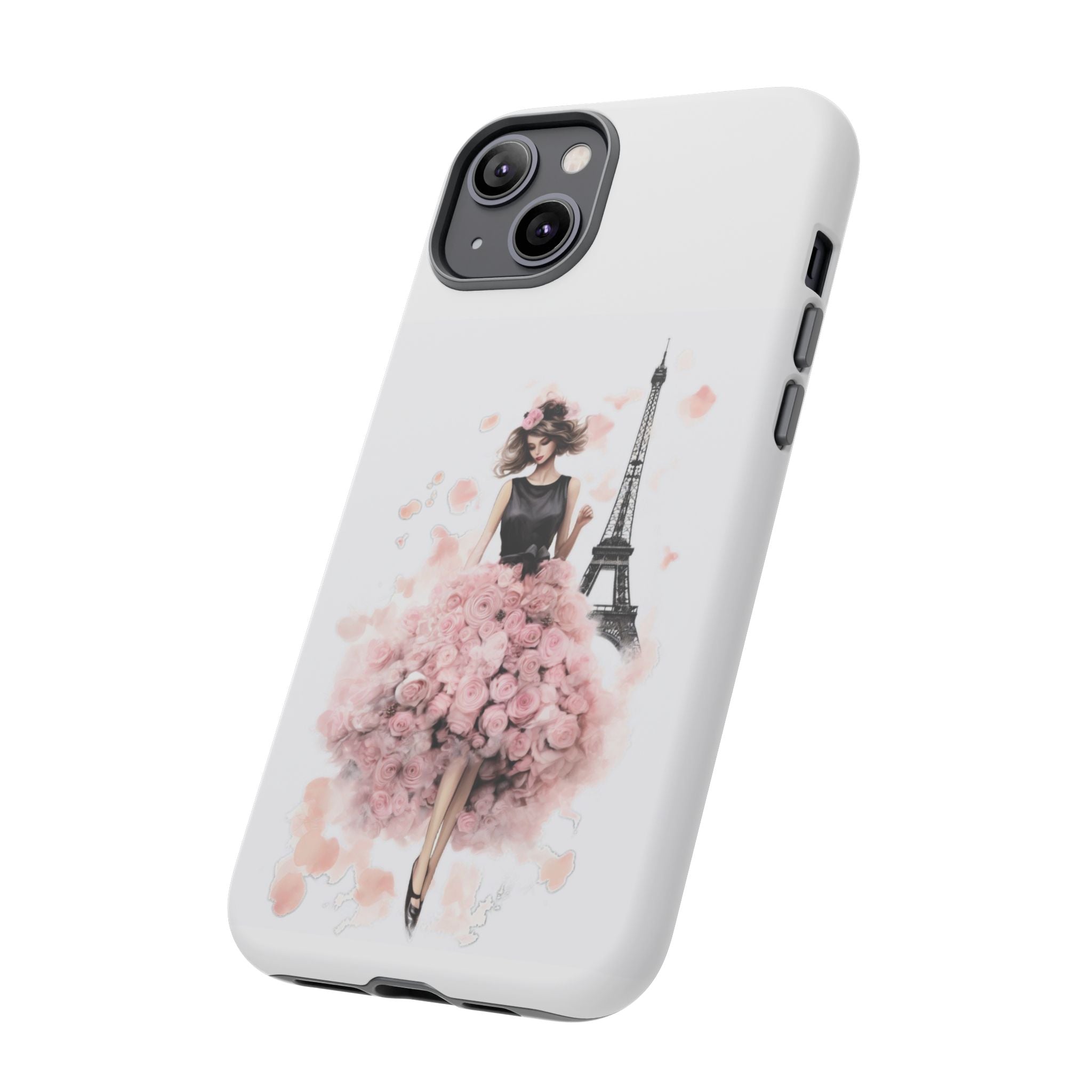 Paris Fashion Girl Phone Case | Tough Case Printify
