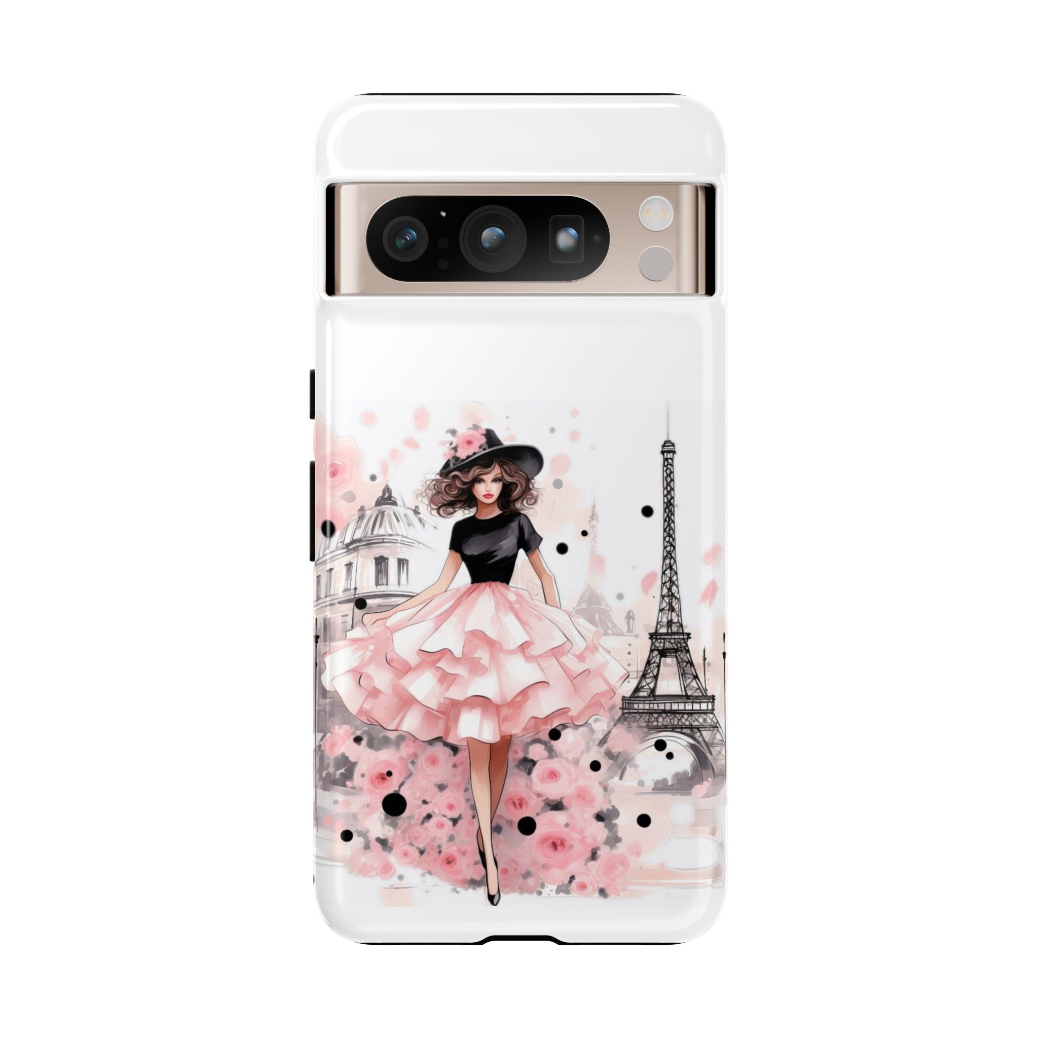 Paris Fashion Illustration Phone Case | Tough Case Printify