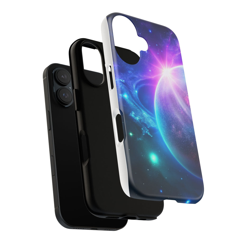 Galaxy Nebula Space Phone Case | Planet Sparkle Tough Case Printify