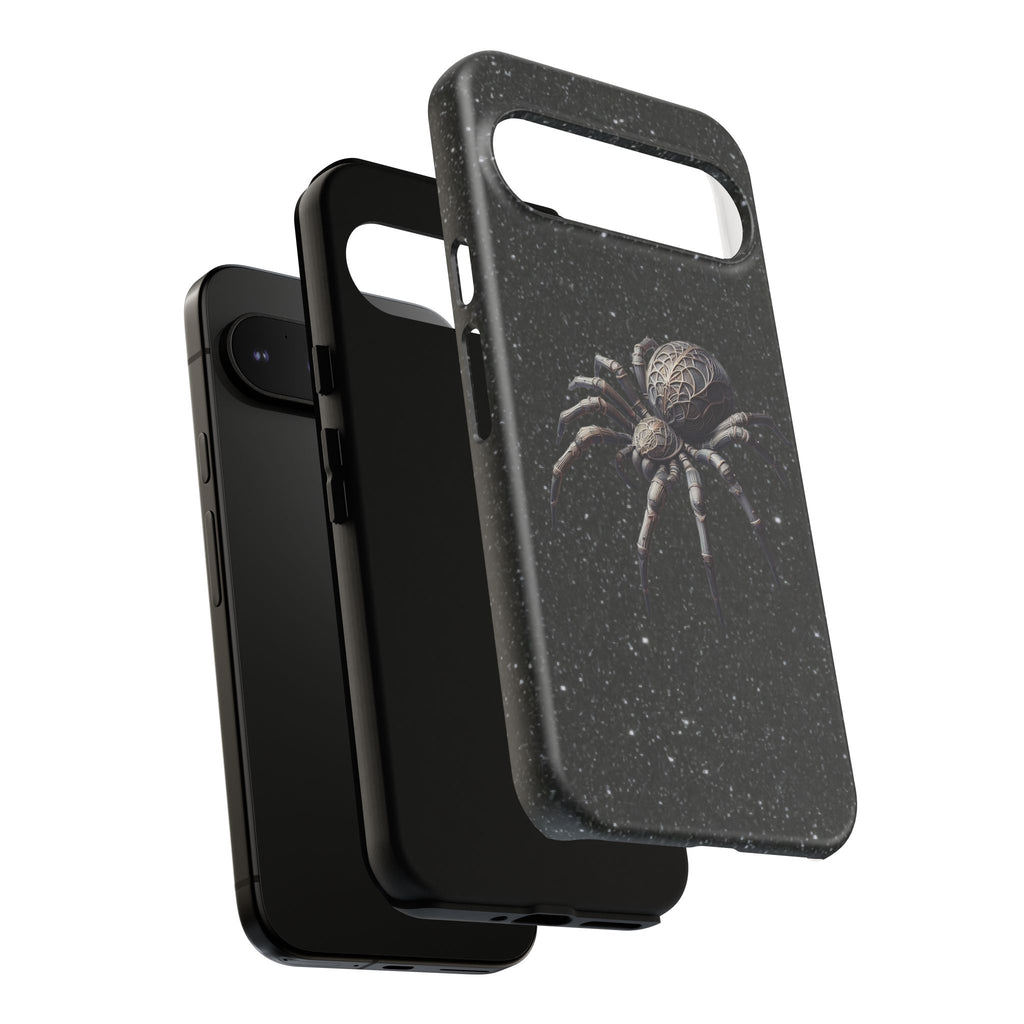 Spider Night Tough Phone Case — Dark Space Tarantula iPhone Cover Printify