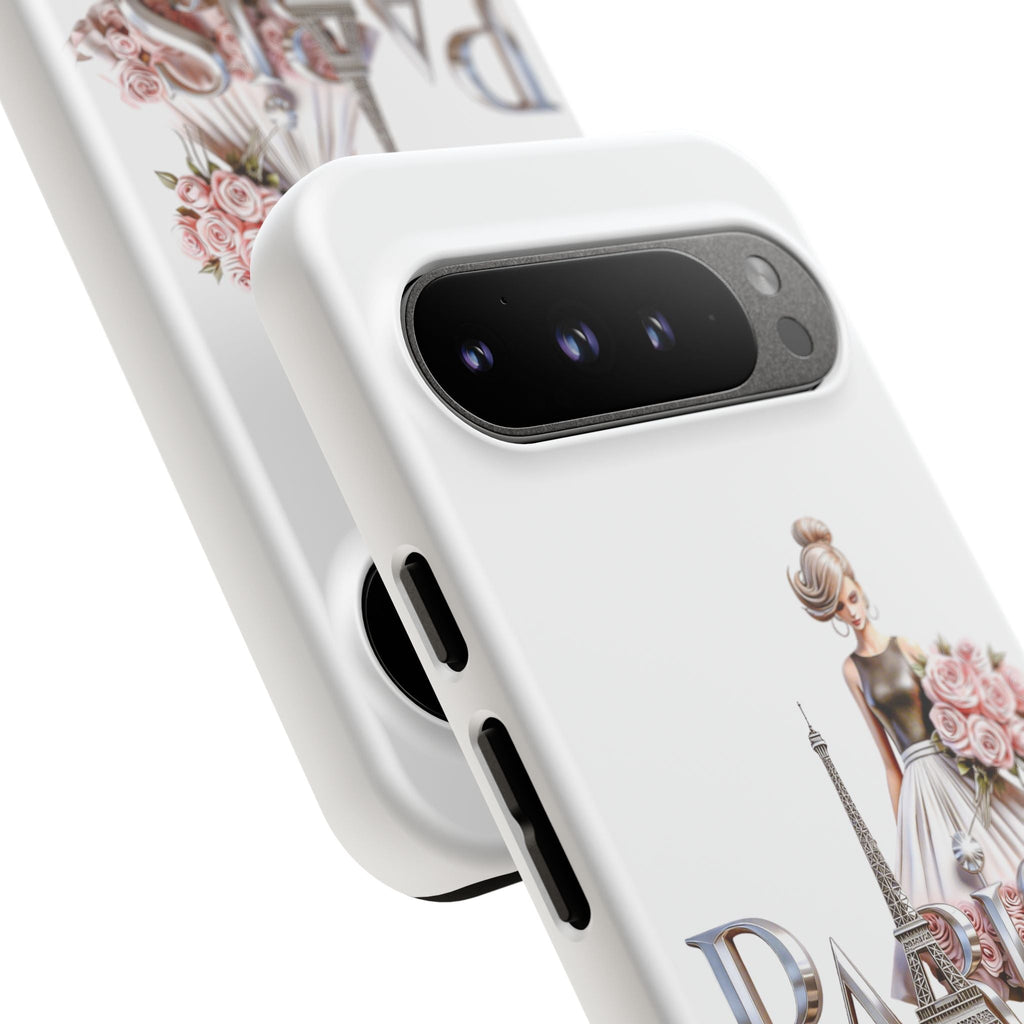 Phone Case | Eiffel Tower Floral Fashion Design Printify