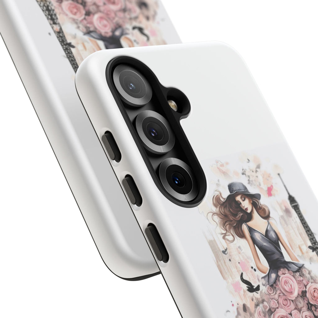Parisian Rose Dress phone case | iPhone & Samsung slim protective case Printify