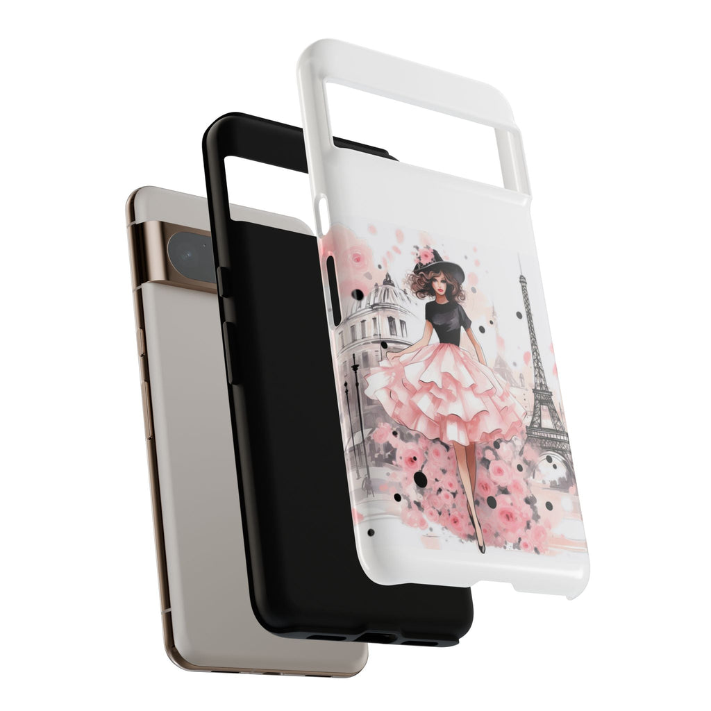 Paris Fashion Illustration Phone Case | Tough Case Printify