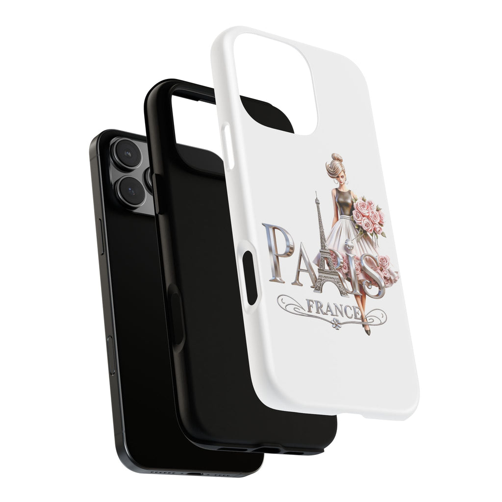 Phone Case | Eiffel Tower Floral Fashion Design Printify