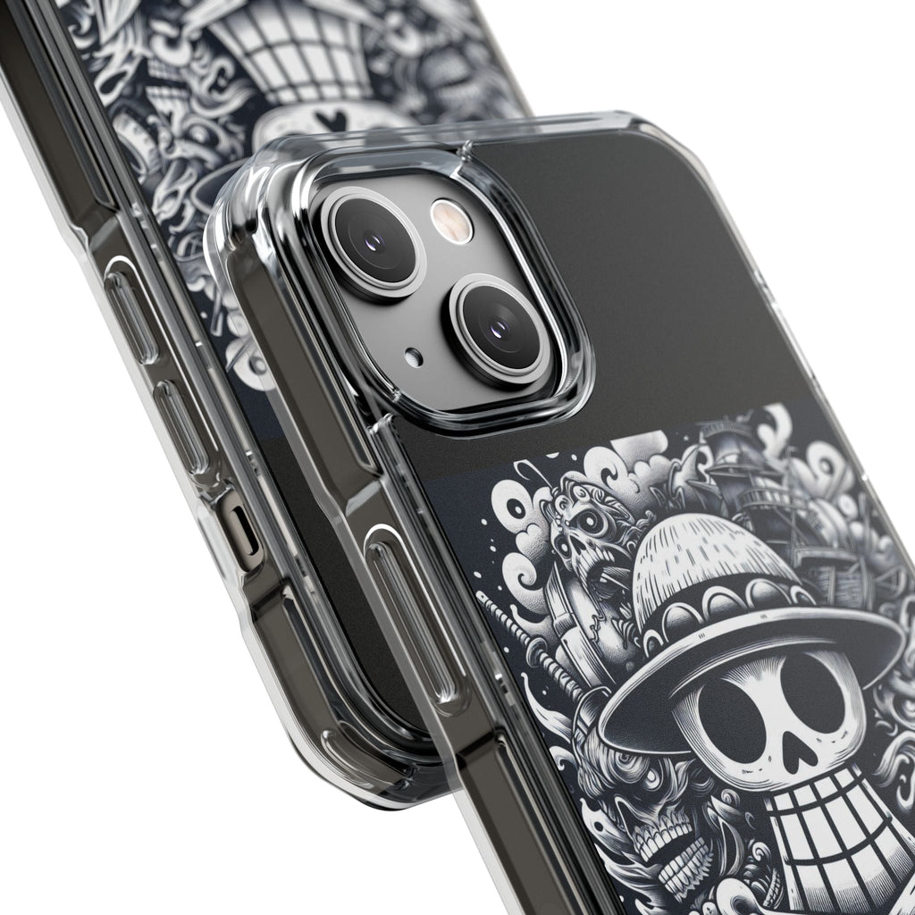 One Piece Case | Magnetic Clear Impact Case Printify
