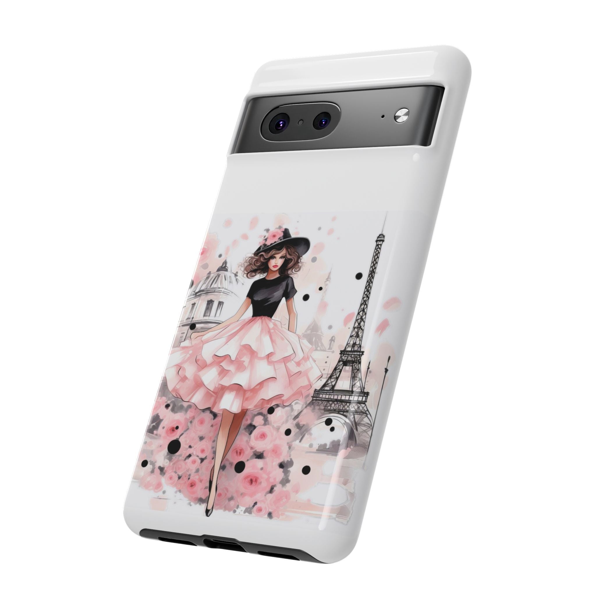 Paris Fashion Illustration Phone Case | Tough Case Printify