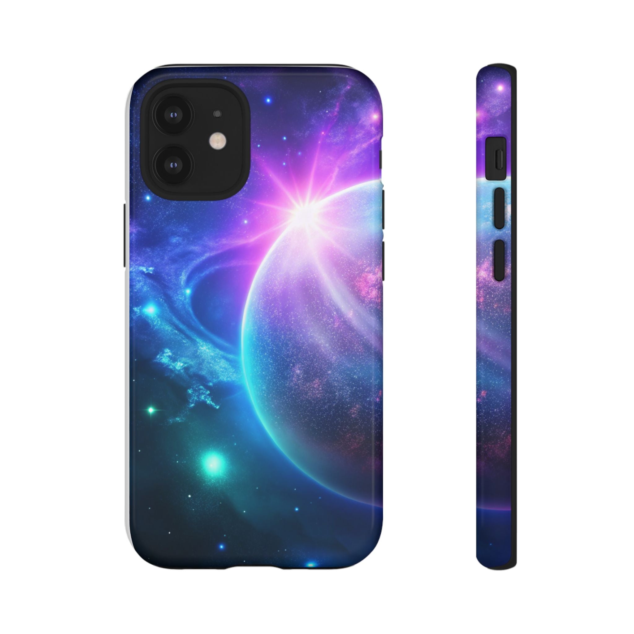 Galaxy Nebula Space Phone Case | Planet Sparkle Tough Case Printify