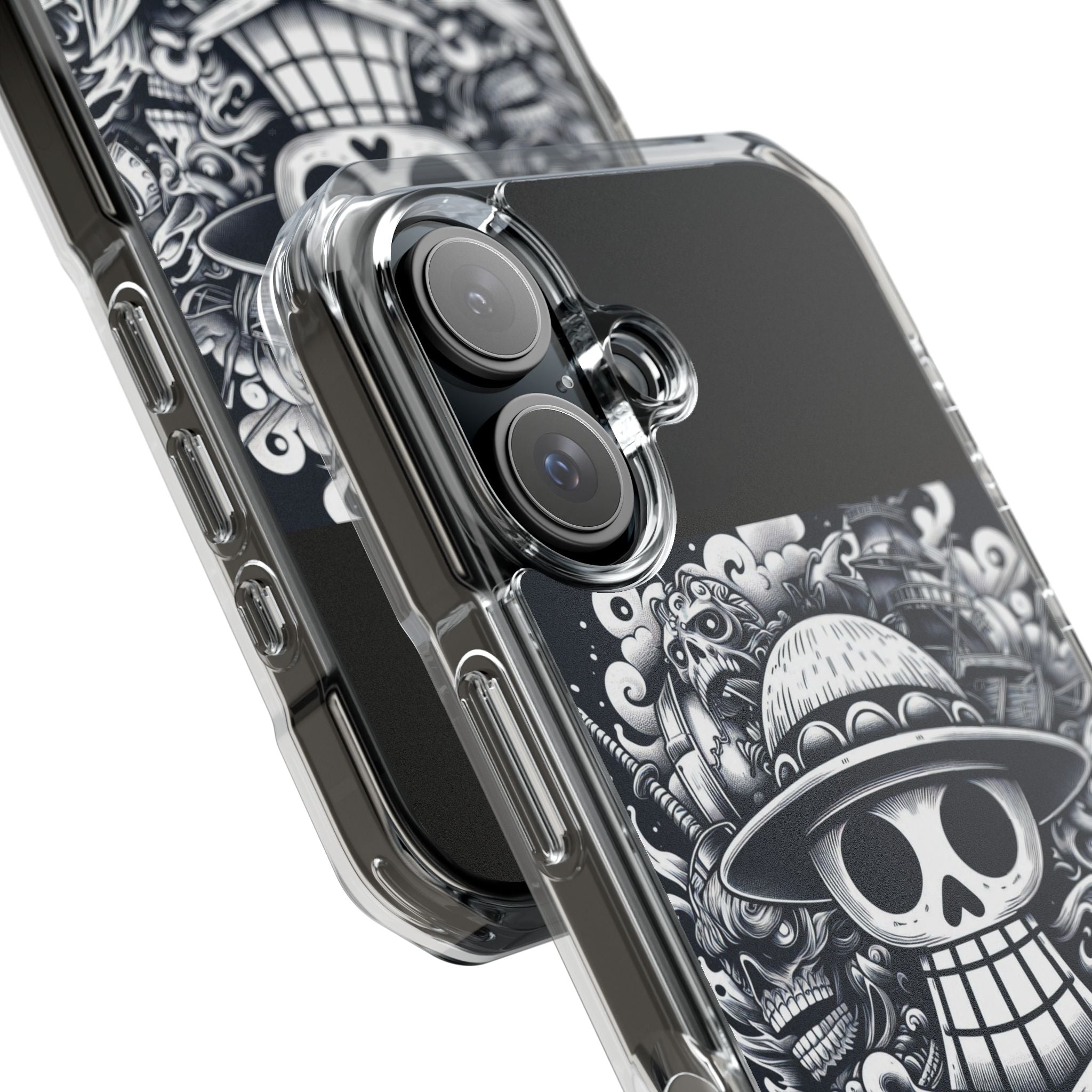 One Piece Case | Magnetic Clear Impact Case Printify