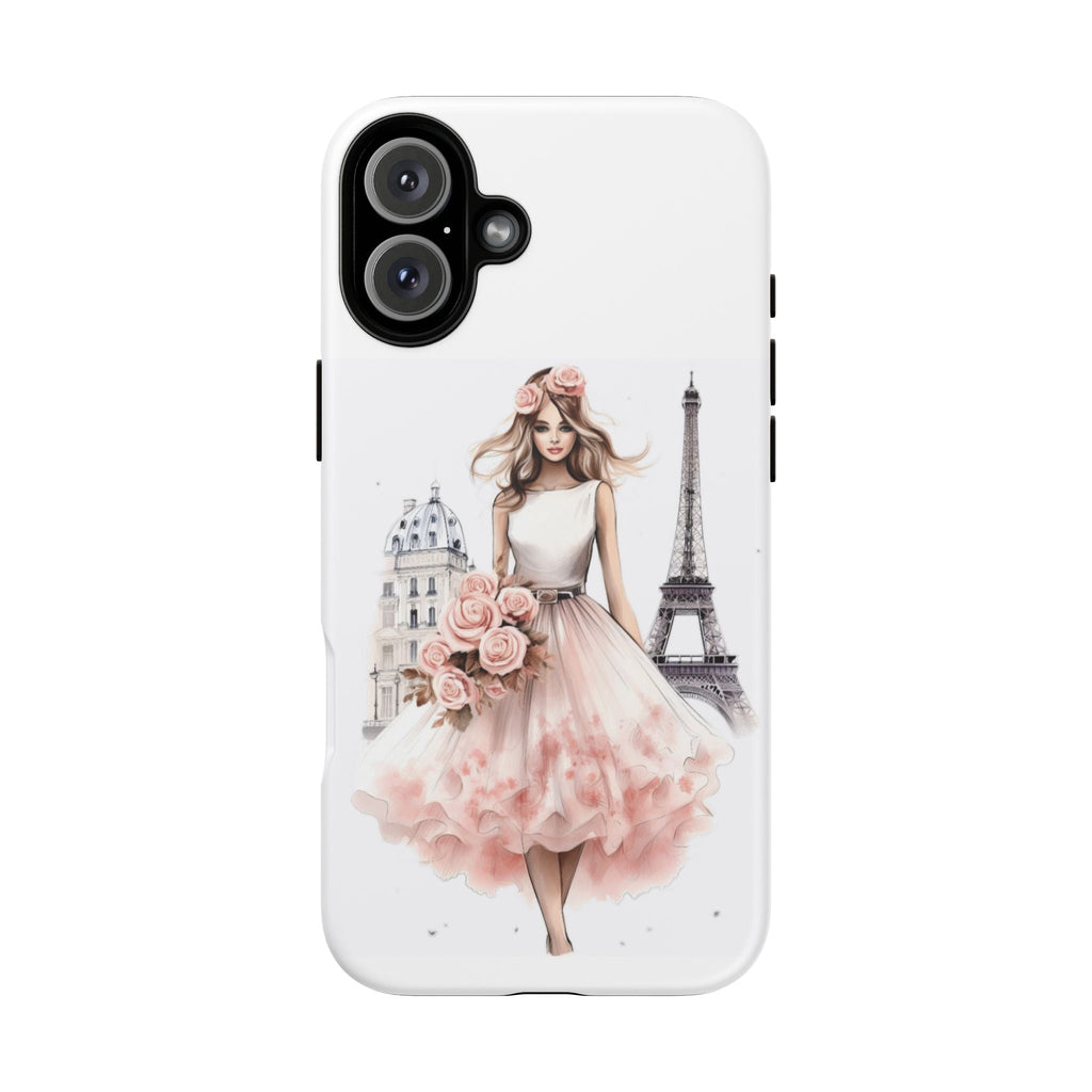 Parisian Ballerina Bouquet phone case | Tough Cases Printify