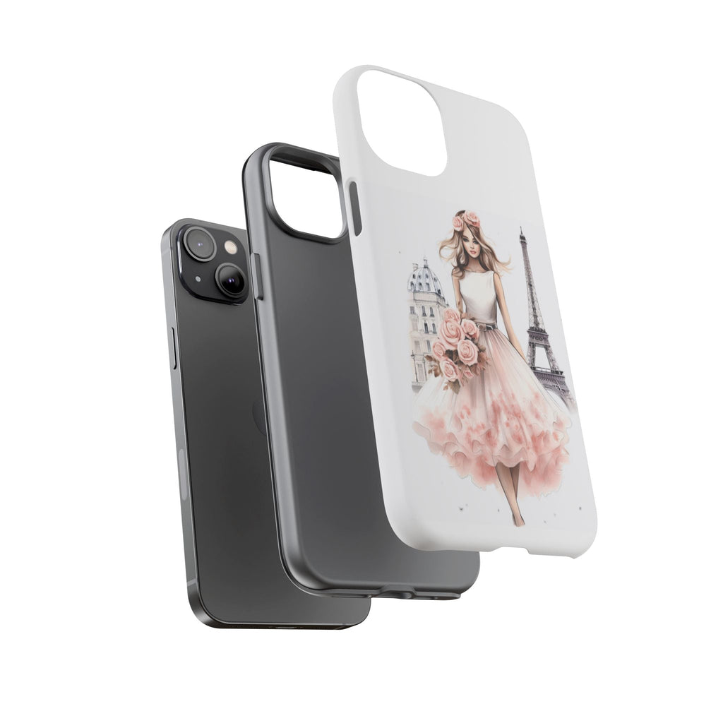 Parisian Ballerina Bouquet phone case | Tough Cases Printify