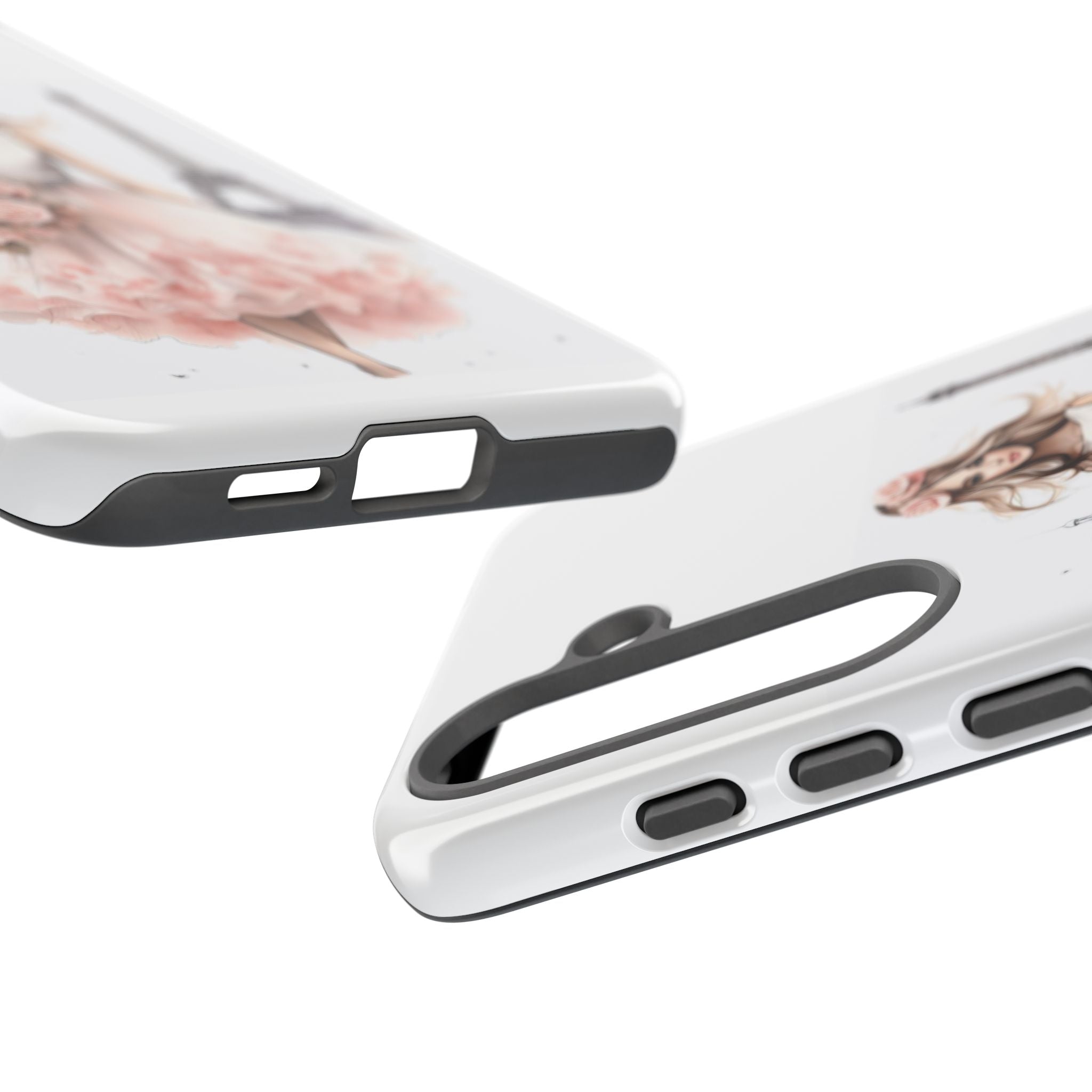 Parisian Ballerina Bouquet phone case | Tough Cases Printify