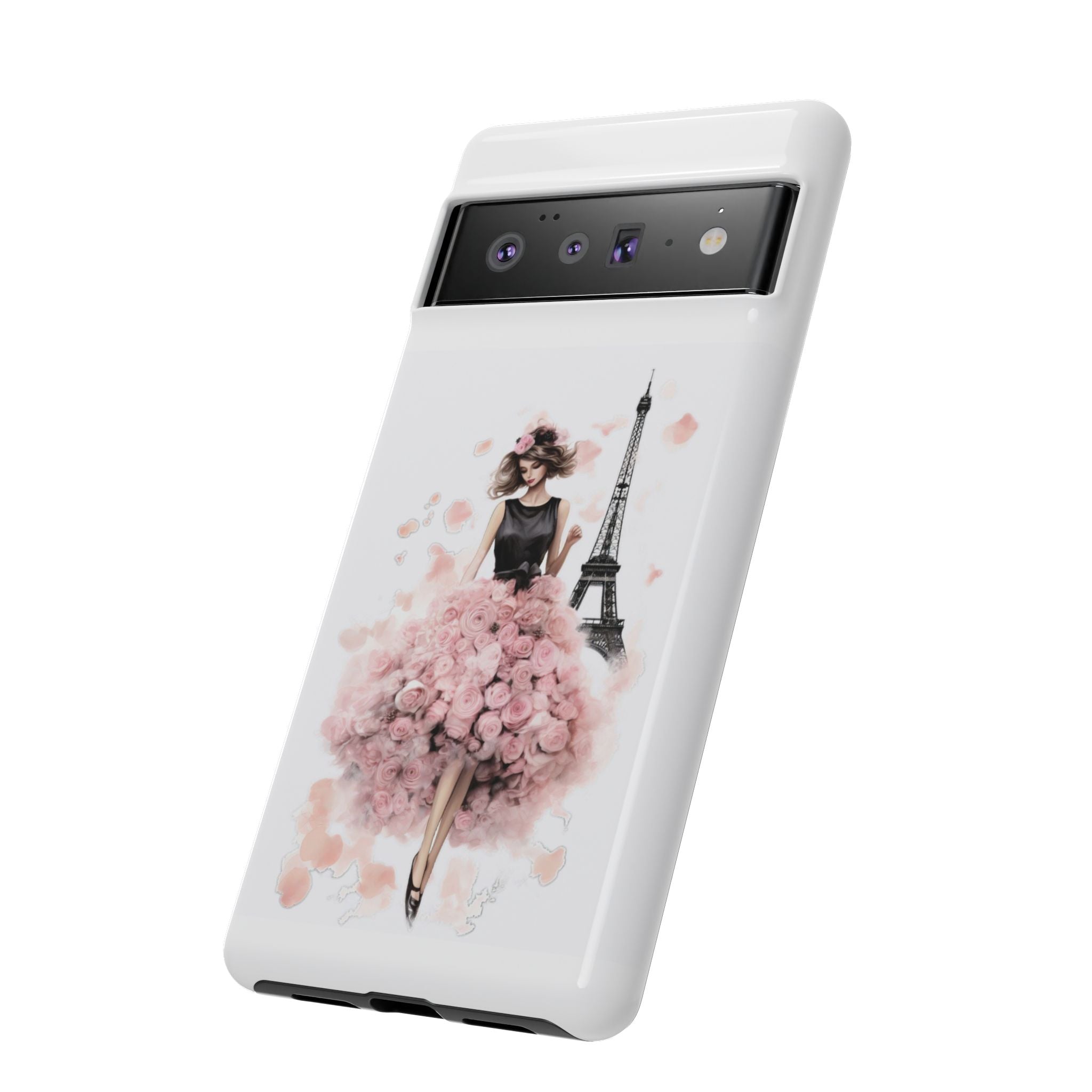 Paris Fashion Girl Phone Case | Tough Case Printify
