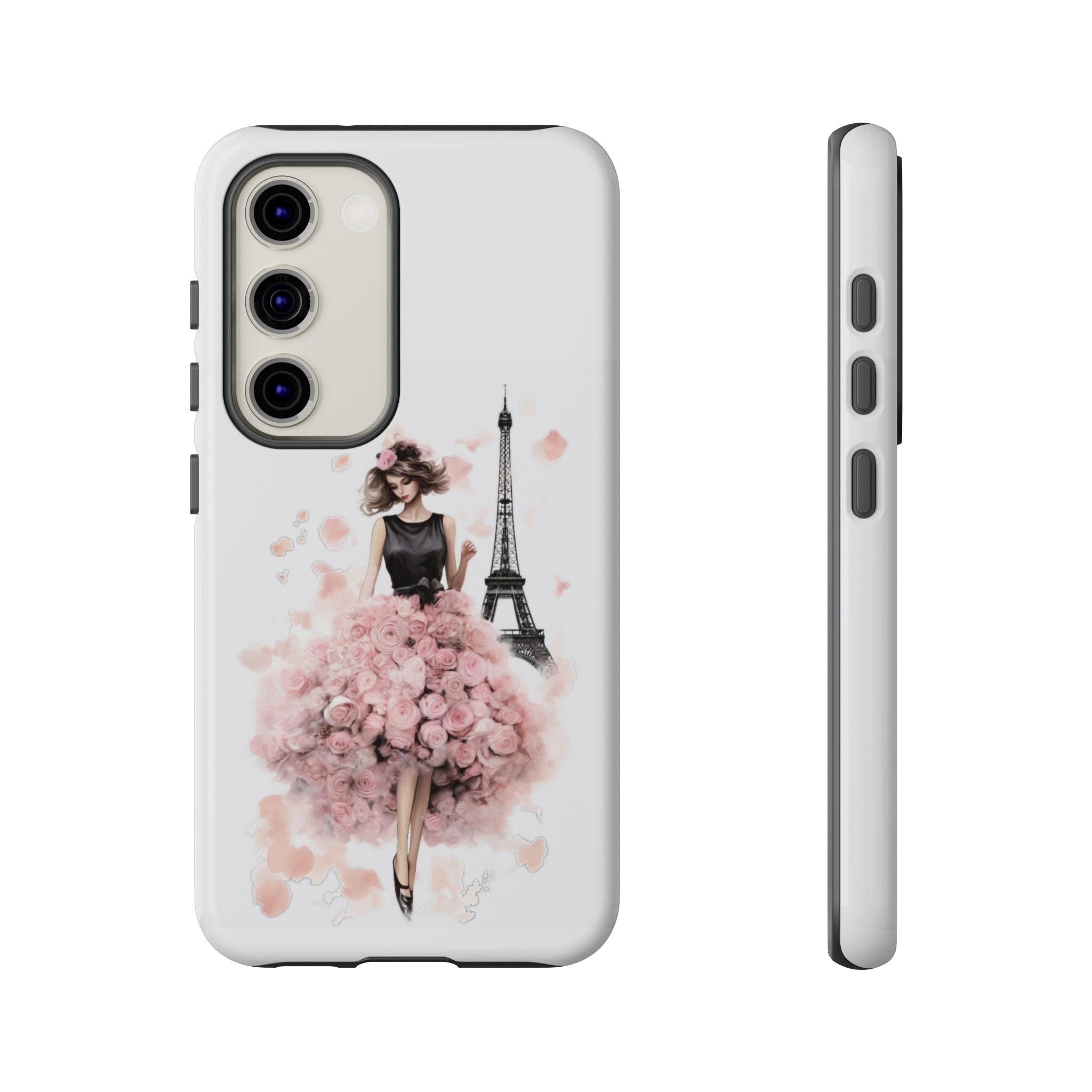 Paris Fashion Girl Phone Case | Tough Case Printify