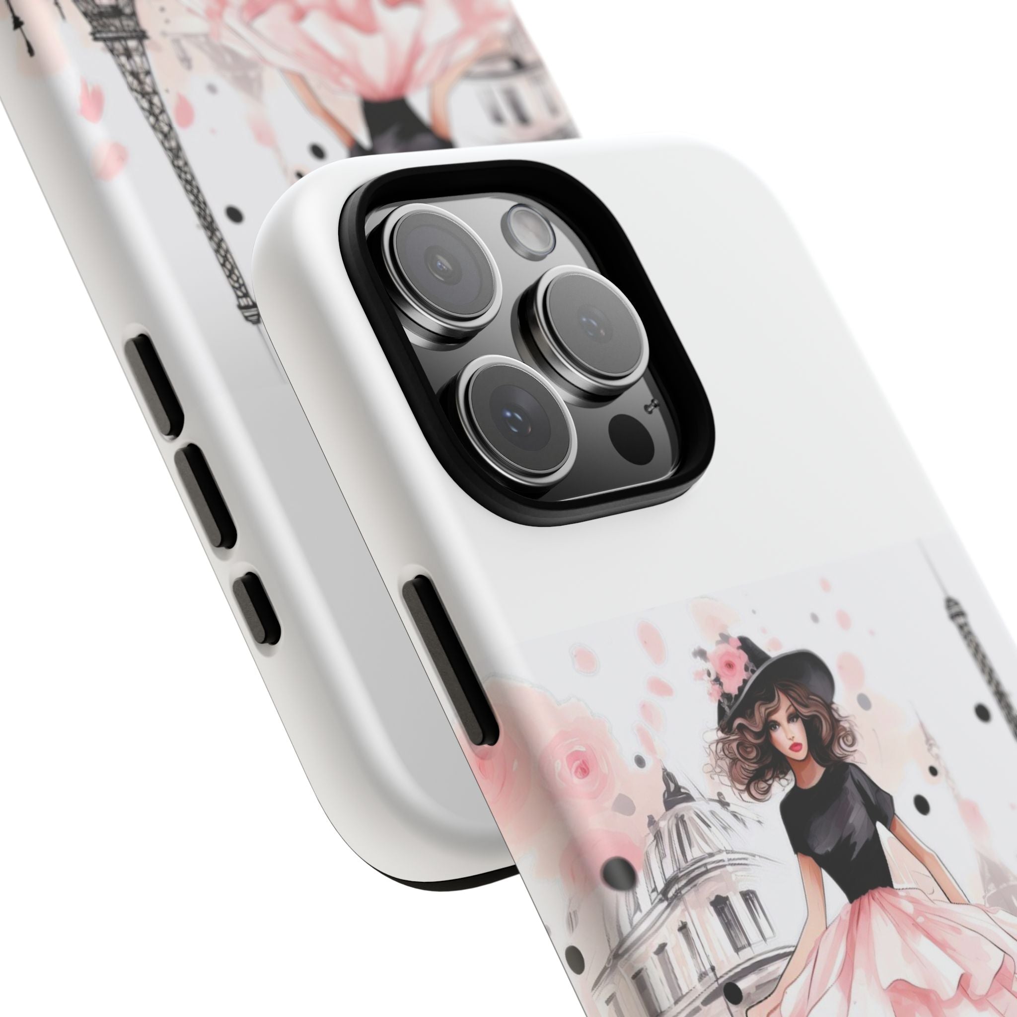 Paris Fashion Illustration Phone Case | Tough Case Printify