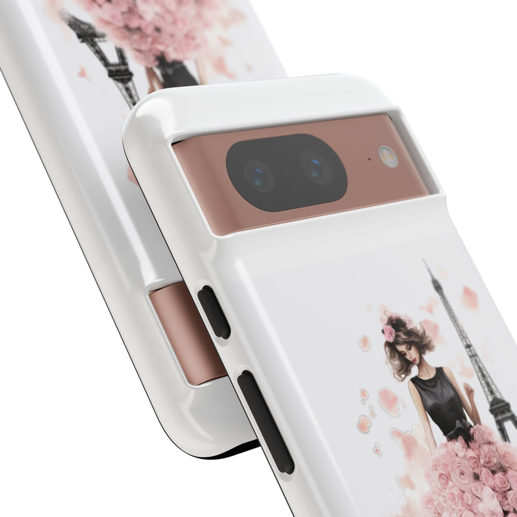 Paris Fashion Girl Phone Case | Tough Case Printify